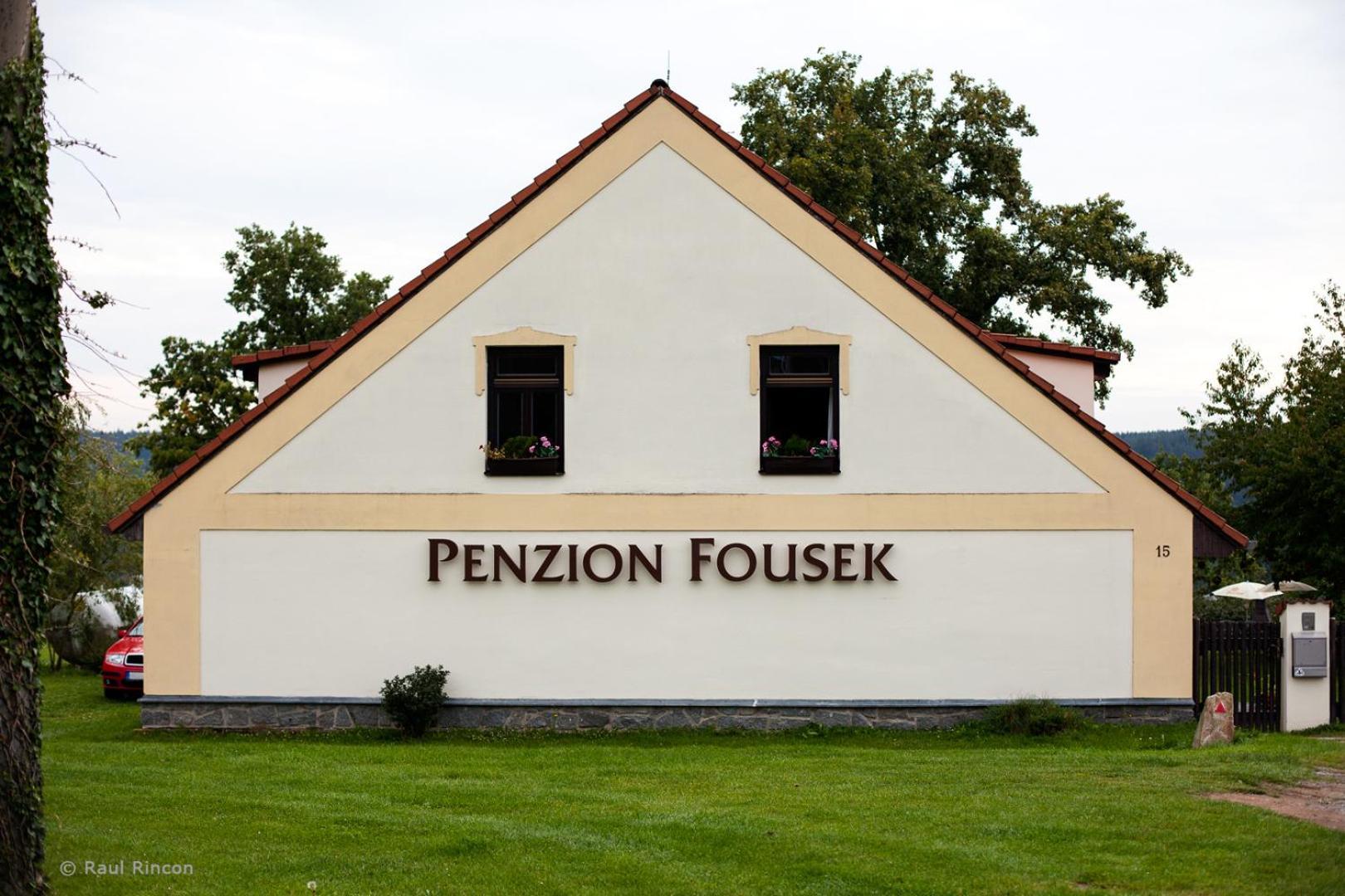 Penzion Fousek Zvíkovské Podhradí Esterno foto